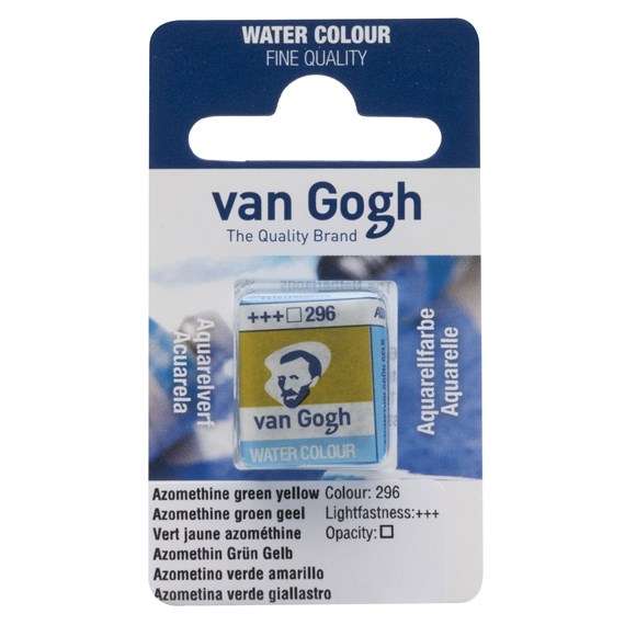 VAN GOGH TABLET (TAŞ) SULU BOYA 296 AZMETHİNE GREEN YELLOW