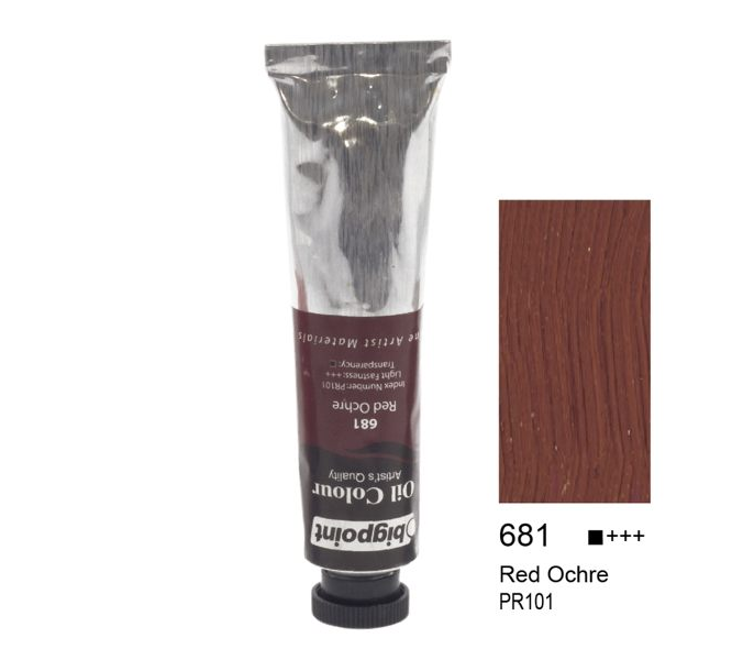 BİGPOİNT YAĞLI BOYA 45 ML 681 RED OCHRE