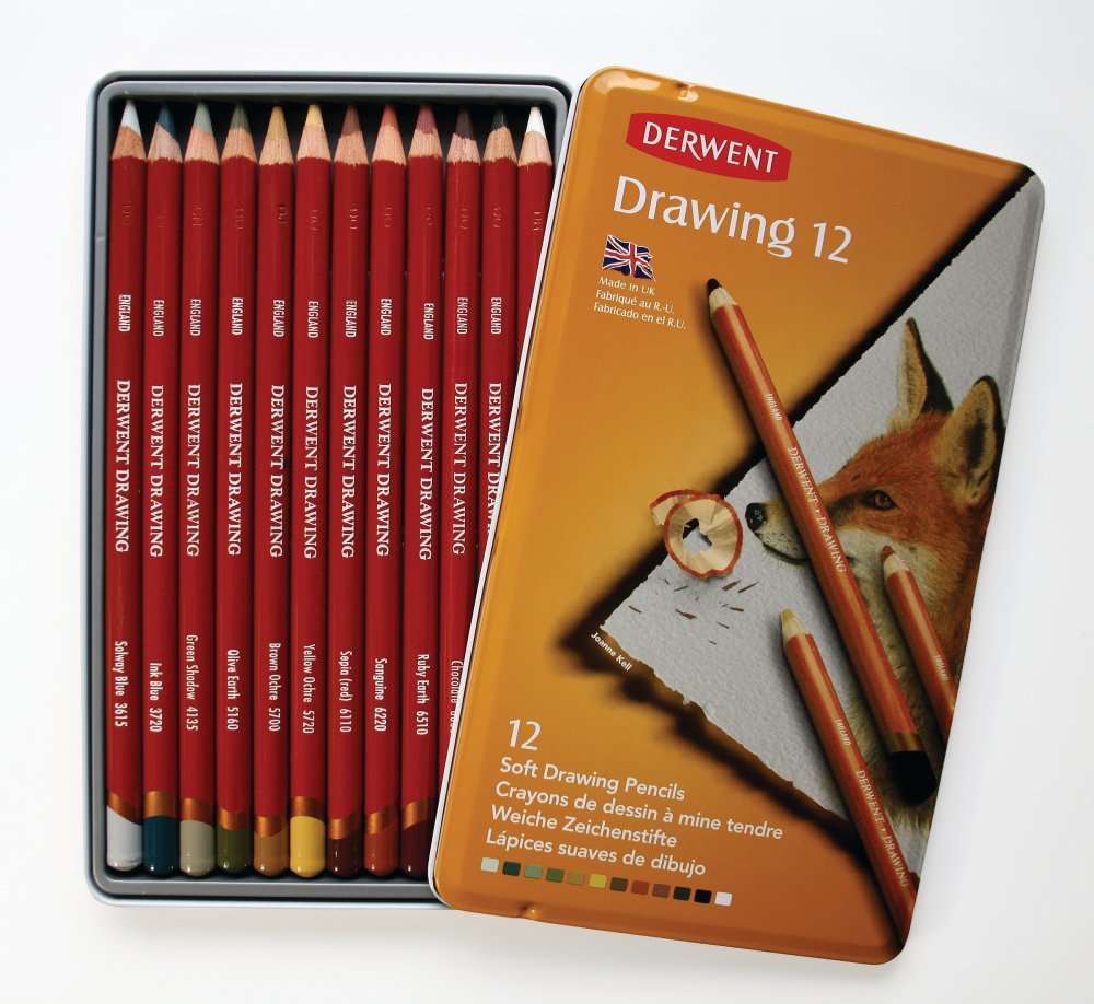 DERWENT SOFT DRAWİNG 12'Lİ SET