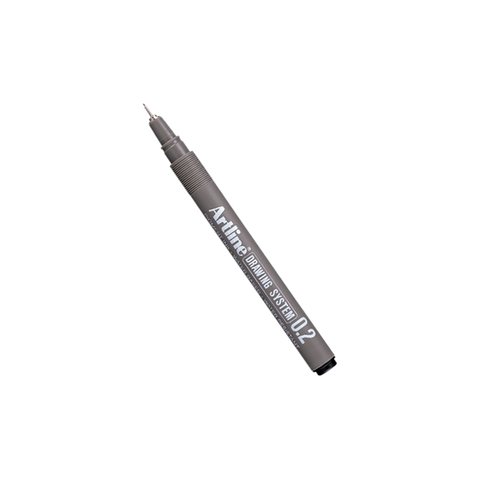 Artline Drawing Çizim Kalemi Siyah 0.2mm