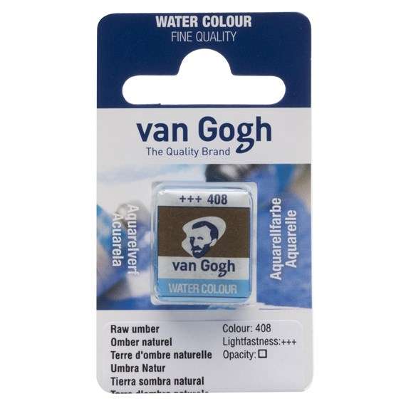 VAN GOGH TABLET (TAŞ) SULU BOYA 408 RAW UMBER