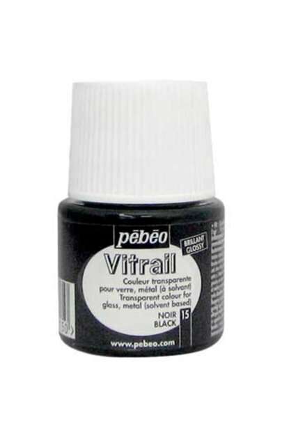 PEBEO Vitrail Boyası  Black 45 ml