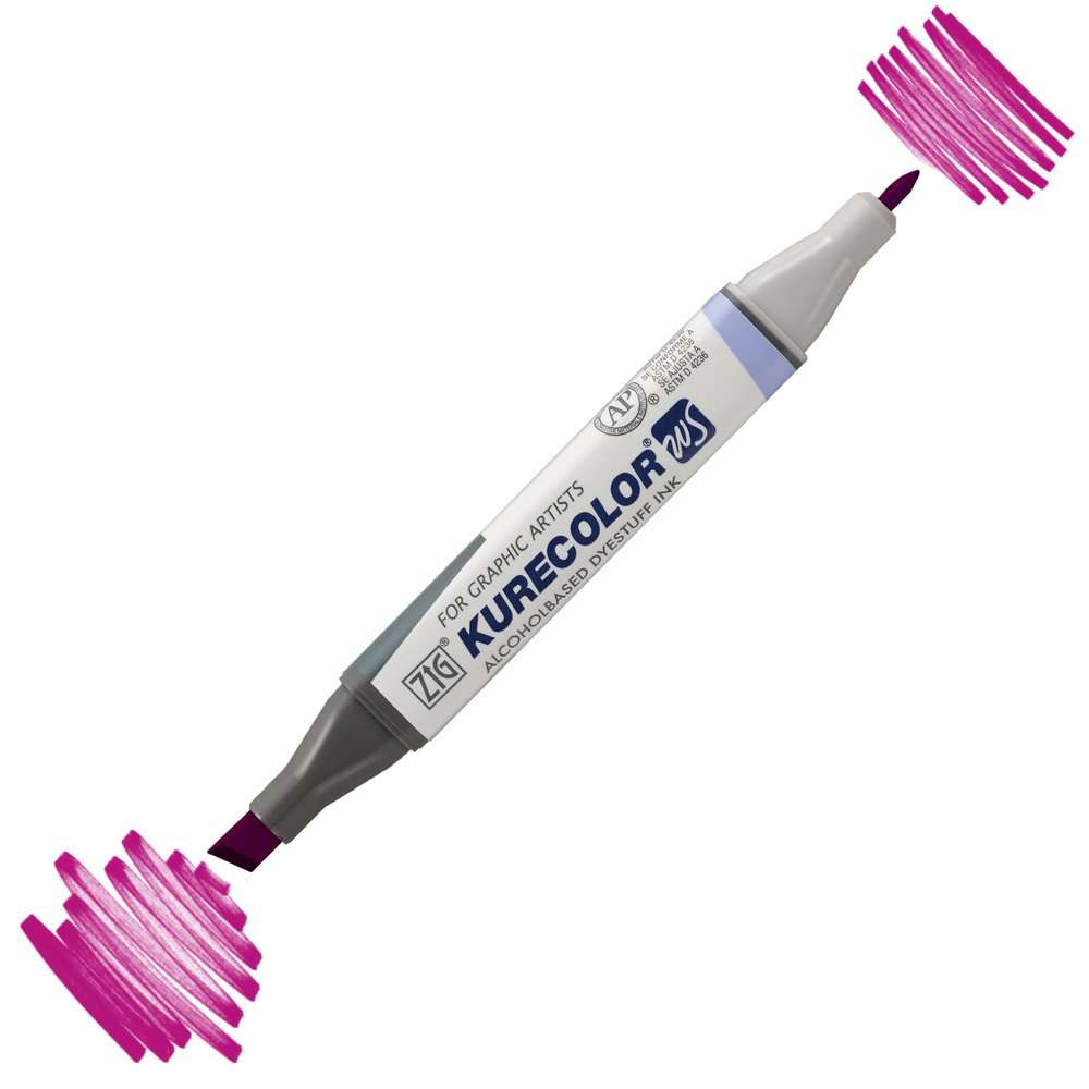 Zig Kurecolor KC3000 Twin S Marker Kalem 637 Purple