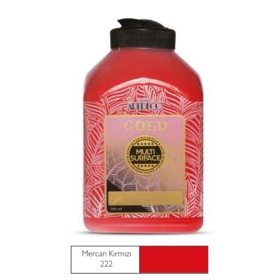 ARTDECO GOLD MULTİSURFACE AKRİLİK BOYA 500 ML