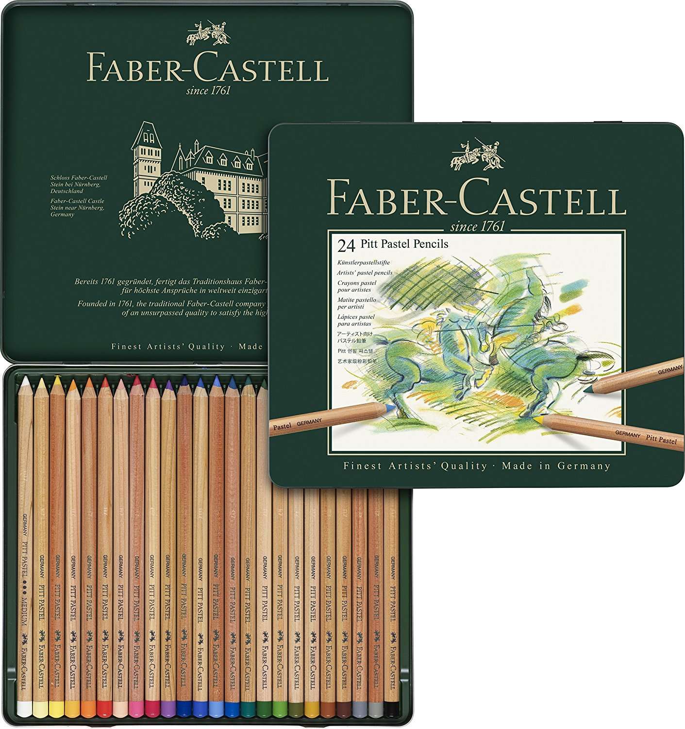 FABER CASTELL PITT KURU PASTEL 24'LÜ