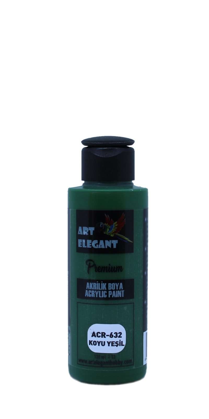 Art Elegant Akrilik Boya 120 mL Koyu Yeşil