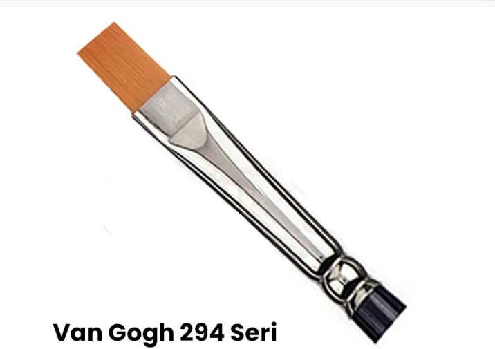 Van Gogh 294 Serisi No:12 Düz/Yassı Uçlu Fırça