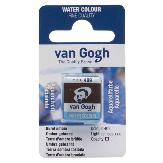 VAN GOGH TABLET (TAŞ) SULU BOYA 409 BURNT UMBER