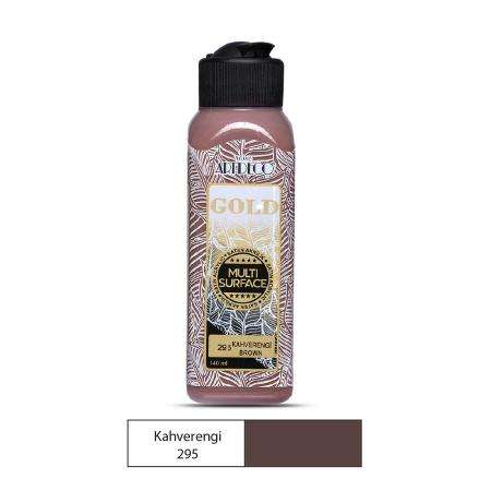 ARTDECO GOLD MULTİSURFACE AKRİLİK BOYA 140 ML KAHVERENGİ