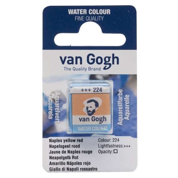 VAN GOGH TABLET (TAŞ) SULU BOYA 224 NAPLES YELLOW RED