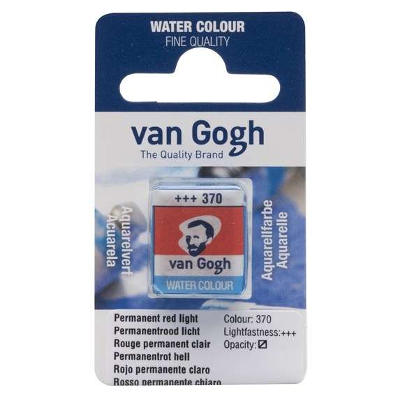 VAN GOGH TABLET (TAŞ) SULU BOYA 370 PERMANENT RED LİGHT