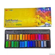 MUNGYO Soft Pastel 24'li Boya Yarım Boy