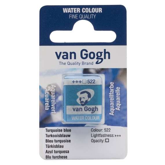 VAN GOGH TABLET (TAŞ) SULU BOYA 522 TURQUOİSE BLUE