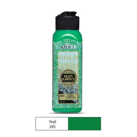 ARTDECO GOLD MULTİSURFACE AKRİLİK BOYA 140 ML YEŞİL