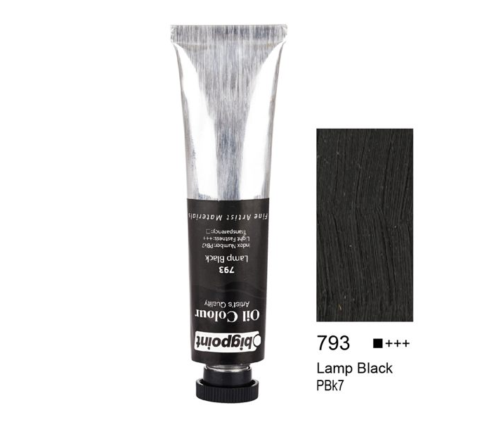 BİGPOİNT YAĞLI BOYA 45 ML 793 LAMP BLACK