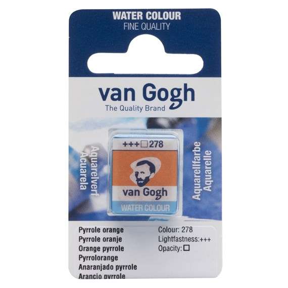 VAN GOGH TABLET (TAŞ) SULU BOYA 278 PYRROLE ORANGE