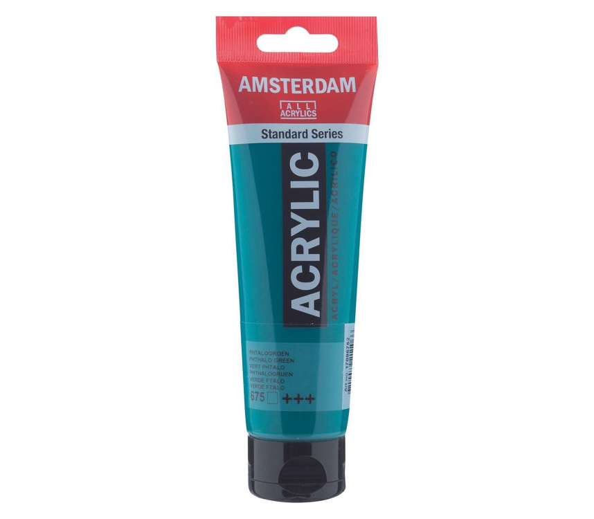 AMSTERDAM AKRİLİK BOYA 120 ML 675 PHTHALO GREEN