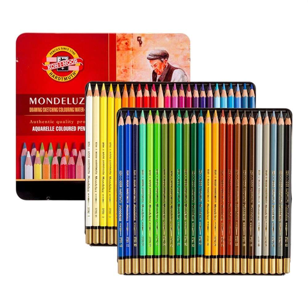 KOH-İ NOOR MONDELUZ AQUARELLE SULU KURU 48'Lİ SET