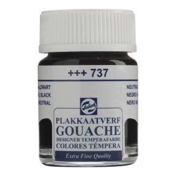 TALENS GUAJ BOYA 16 ML 737 NATURAL BLACK