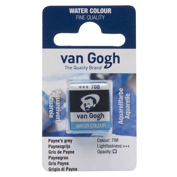 VAN GOGH TABLET (TAŞ) SULU BOYA 708 PAYNE'S GREY