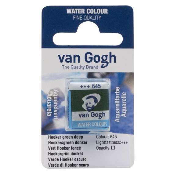 VAN GOGH TABLET (TAŞ) SULU BOYA 645 HOOKER GREEN DEEP