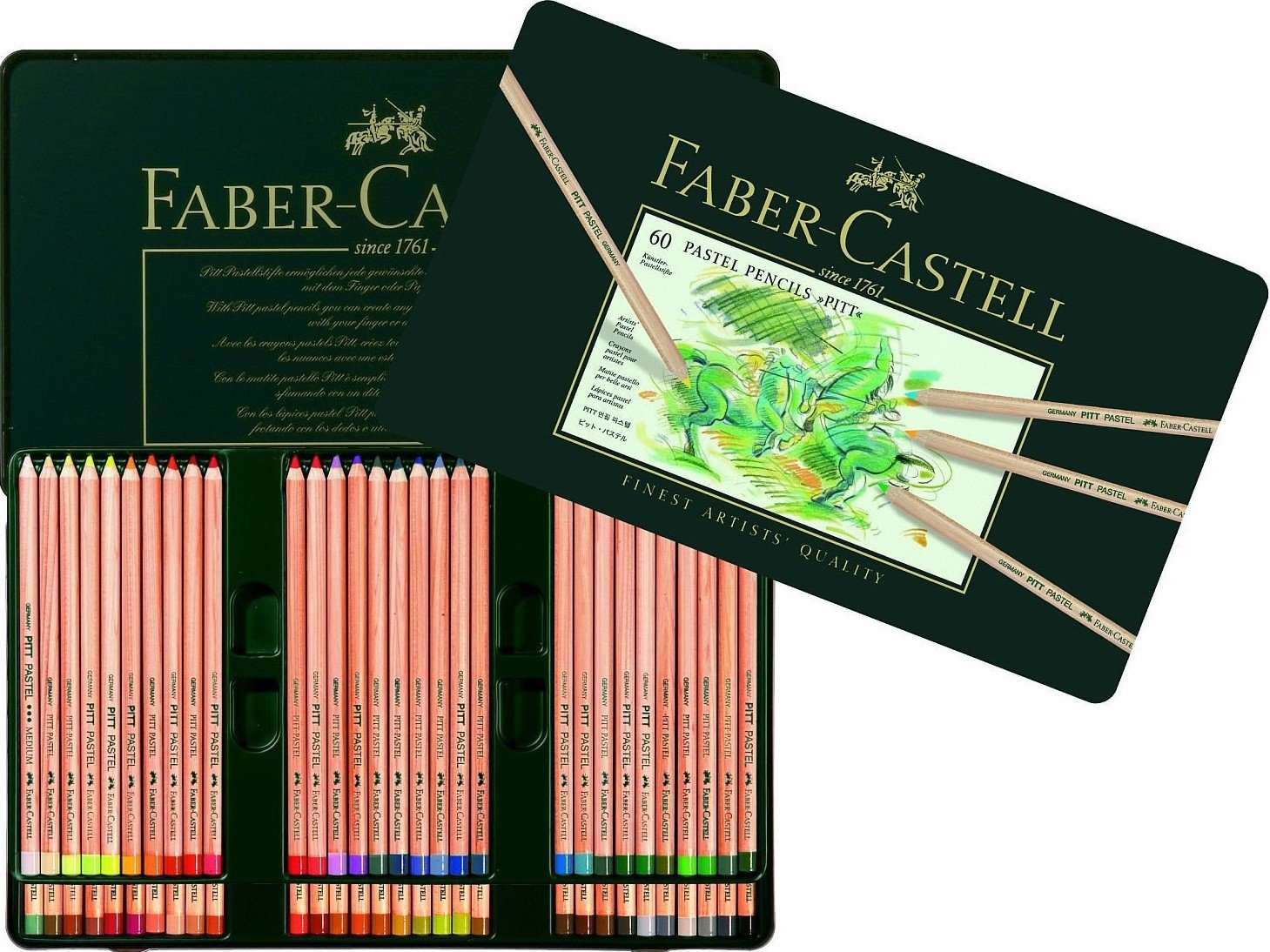 FABER CASTELL PITT KURU PASTEL 60'LI