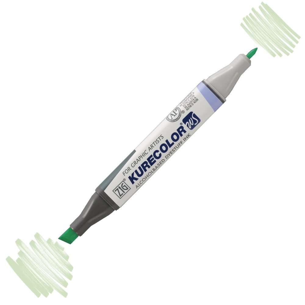 Zig Kurecolor KC3000 Twin S Marker Kalem 520 Green Shadow