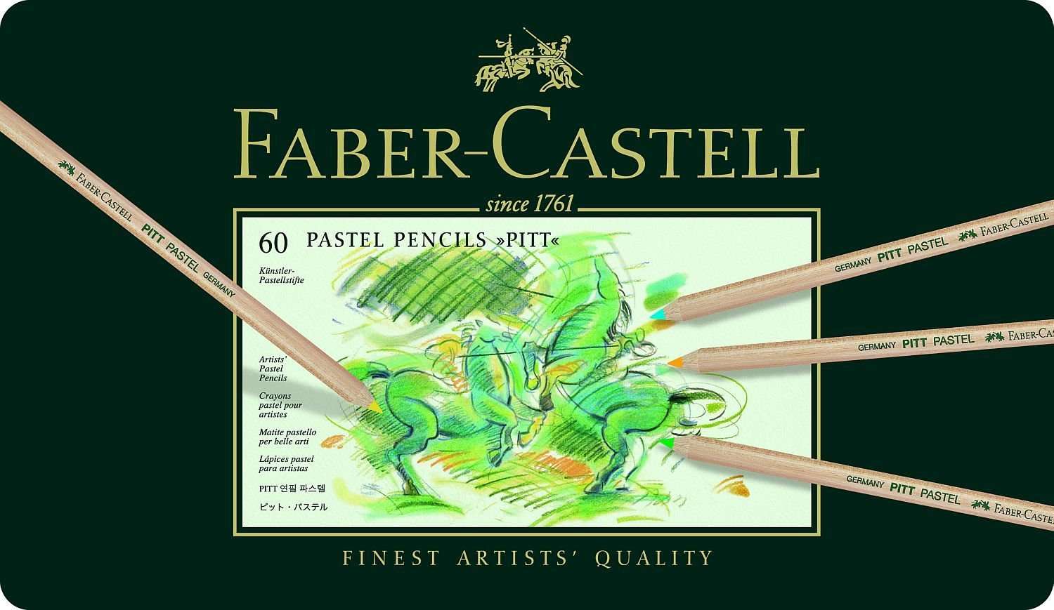 FABER CASTELL PITT KURU PASTEL 60'LI