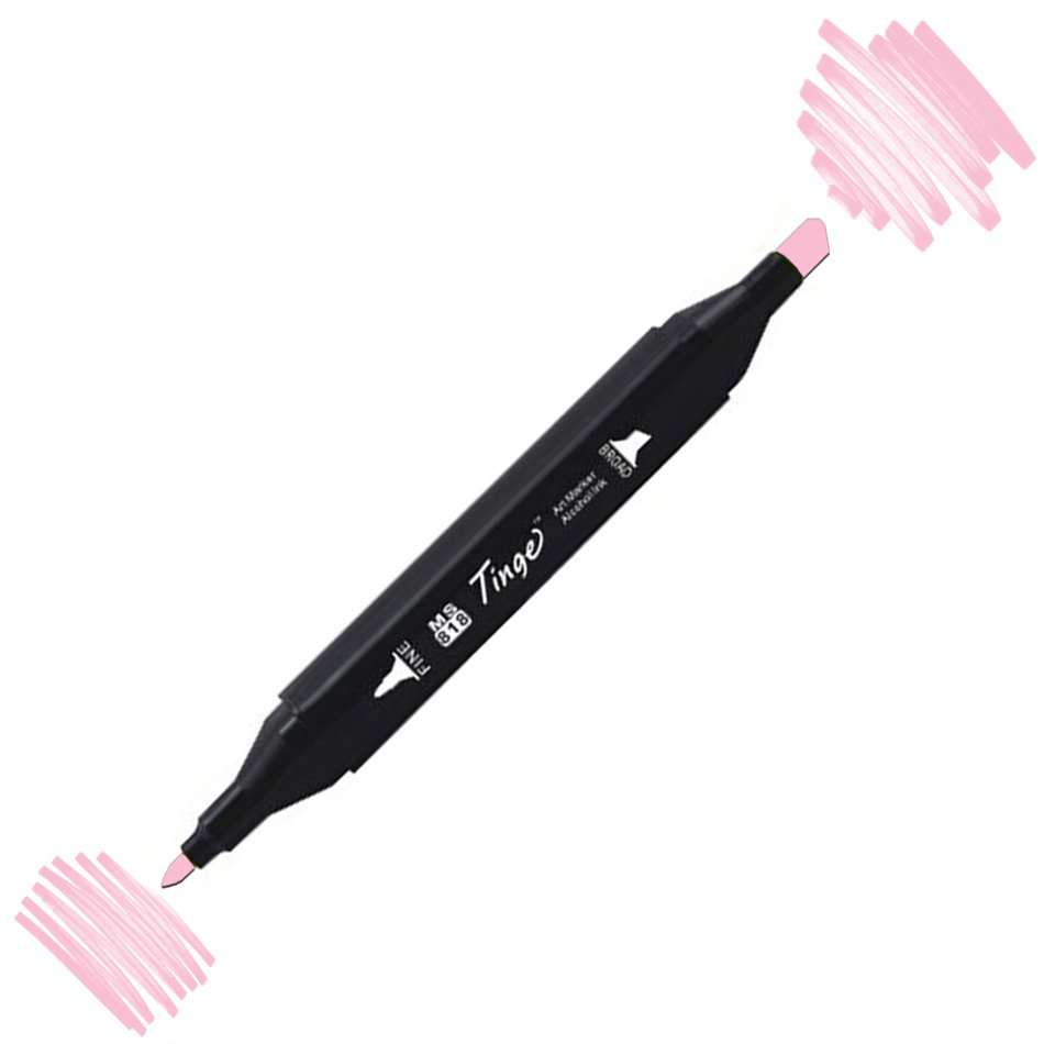 Tinge Twin Çift Uçlu Marker Kalemi RP138 Light Pink