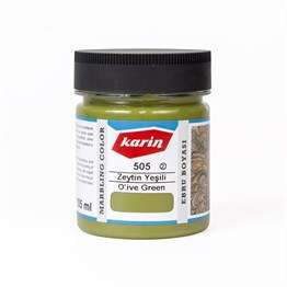 Karin Ebru Boyası Zeytin Yeşil(505) 105ml