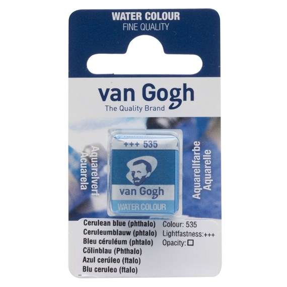 VAN GOGH TABLET (TAŞ) SULU BOYA 535 CERULEAN BLUE PHTHALO