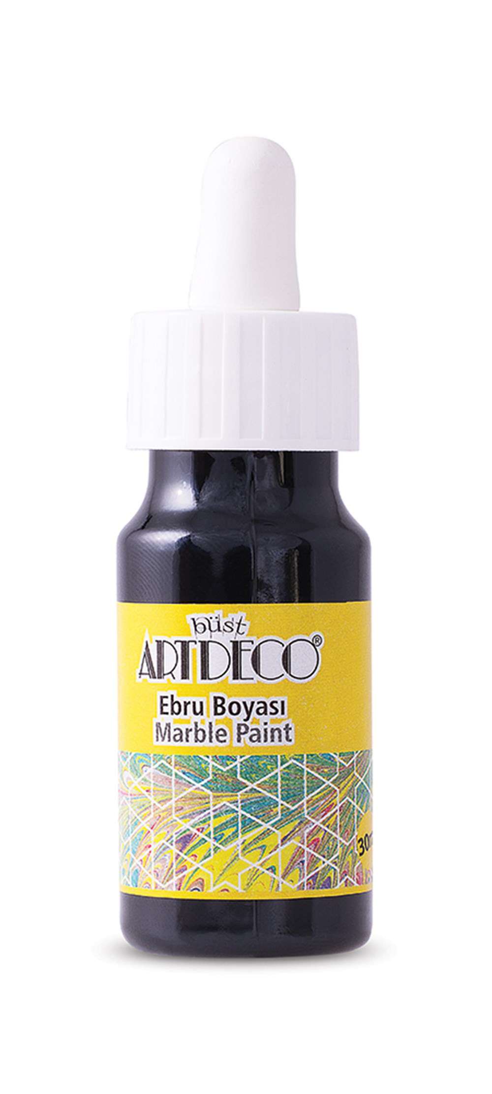 Artdeco Ebru Boyası Siyah